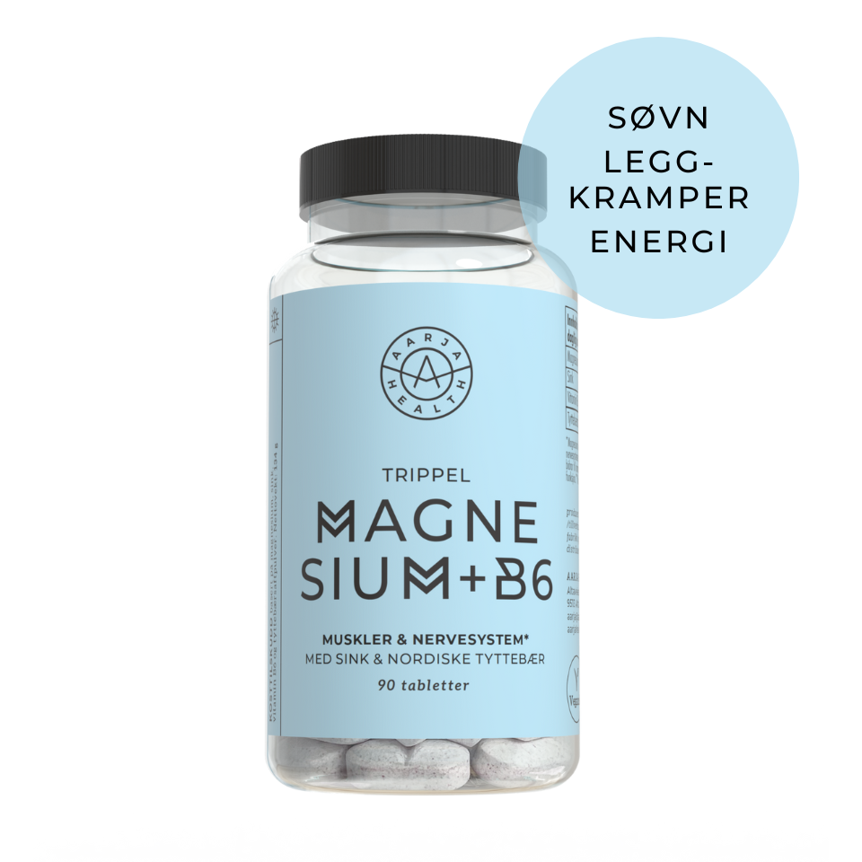 Aarja Health Trippel Magnesium & B6 - Vitaminer og kosttilskudd - JK-Shop