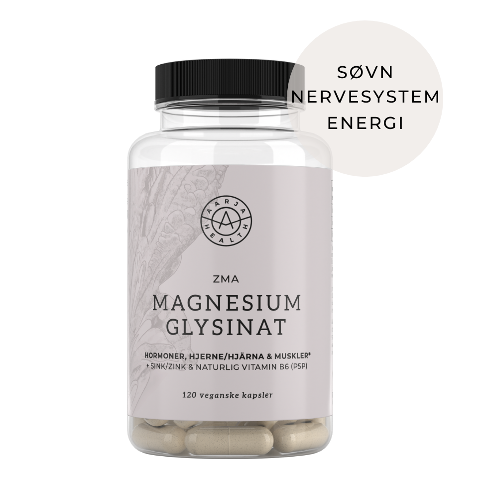 Aarja Health ZMA - Magnesium Glysinat - Vitaminer og kosttilskudd - JK-Shop