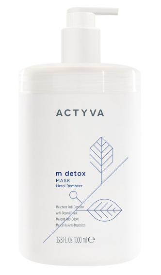 Actyva M Detox Metal Remover Mask, 1000 ml - Hårkur - JK-Shop