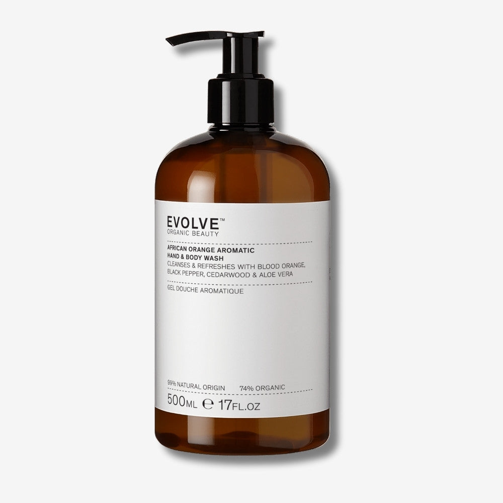 EVOLVE African Orange Aromatic Hand & Body Wash - 3 typer