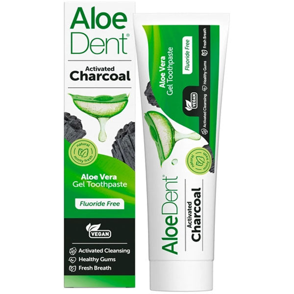 Aloe Dent, Activated Charcoal Tannkrem 100 ml - Tannkrem - JK-Shop