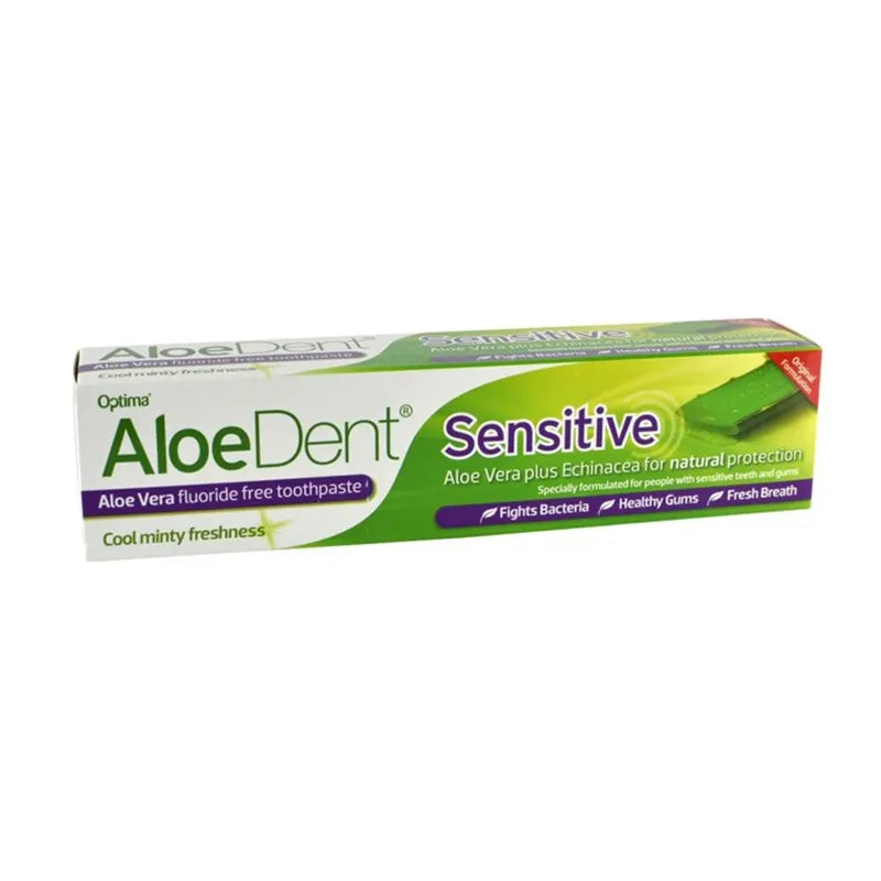 Aloe Dent, Sensitive Tannkrem Uten Fluor 100 ml - Tannkrem - JK-Shop