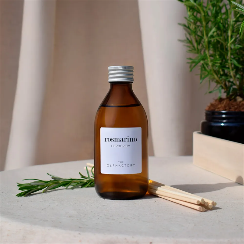 Ambientair Herborium Duftpinner i amber glassflaske - Interjør - JK-Shop