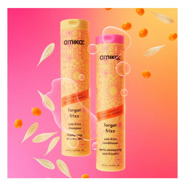 Amika, Forget Frizz Anti-Frizz Shampoo 1000ml - Sjampo - JK-Shop