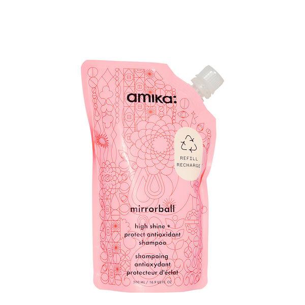 Amika Mirrorball High Shine + Protect Antioxidant Shampoo 1000ml-Amika-J&K Shop