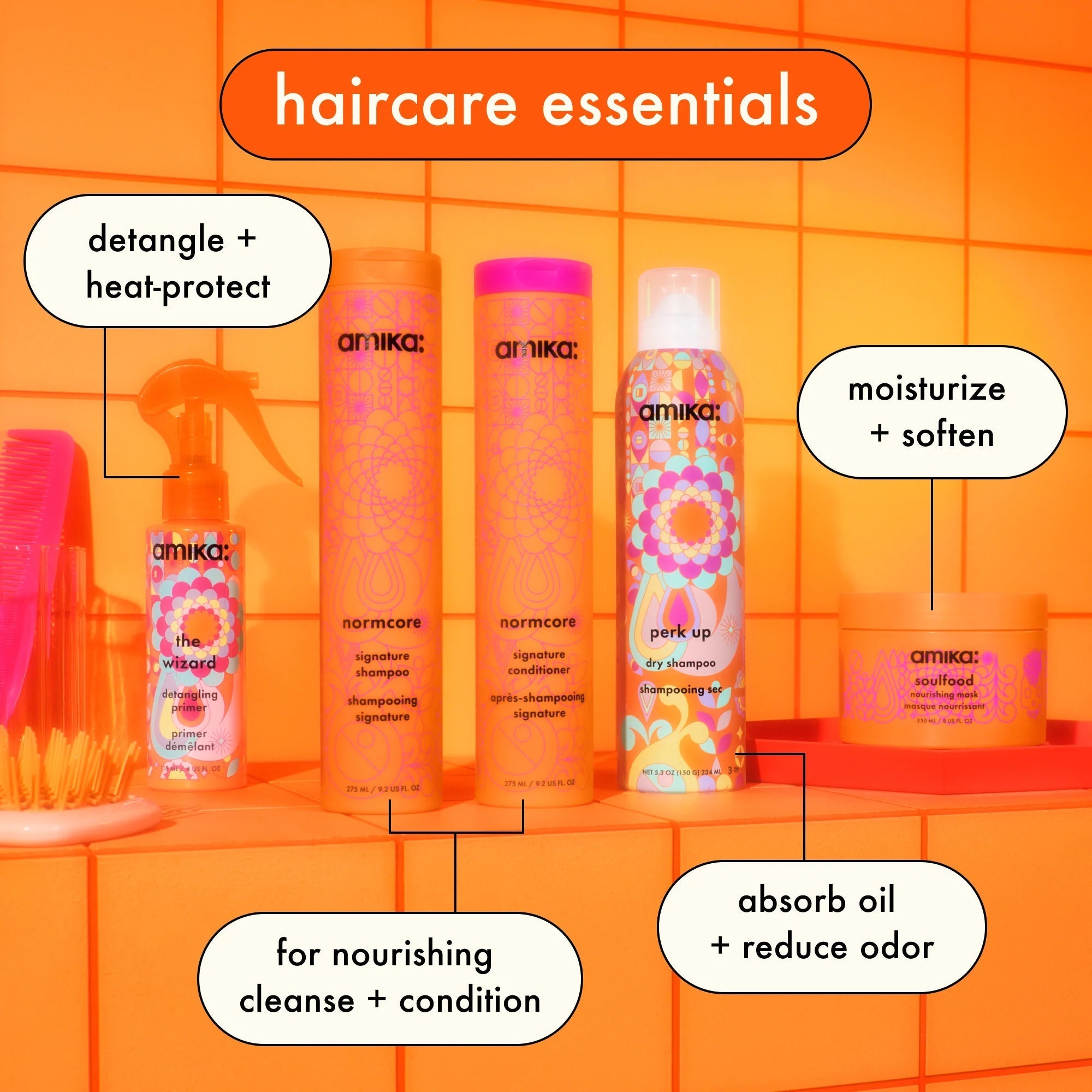 Amika Normcore Signature Shampoo 1L - Sjampo - JK-Shop