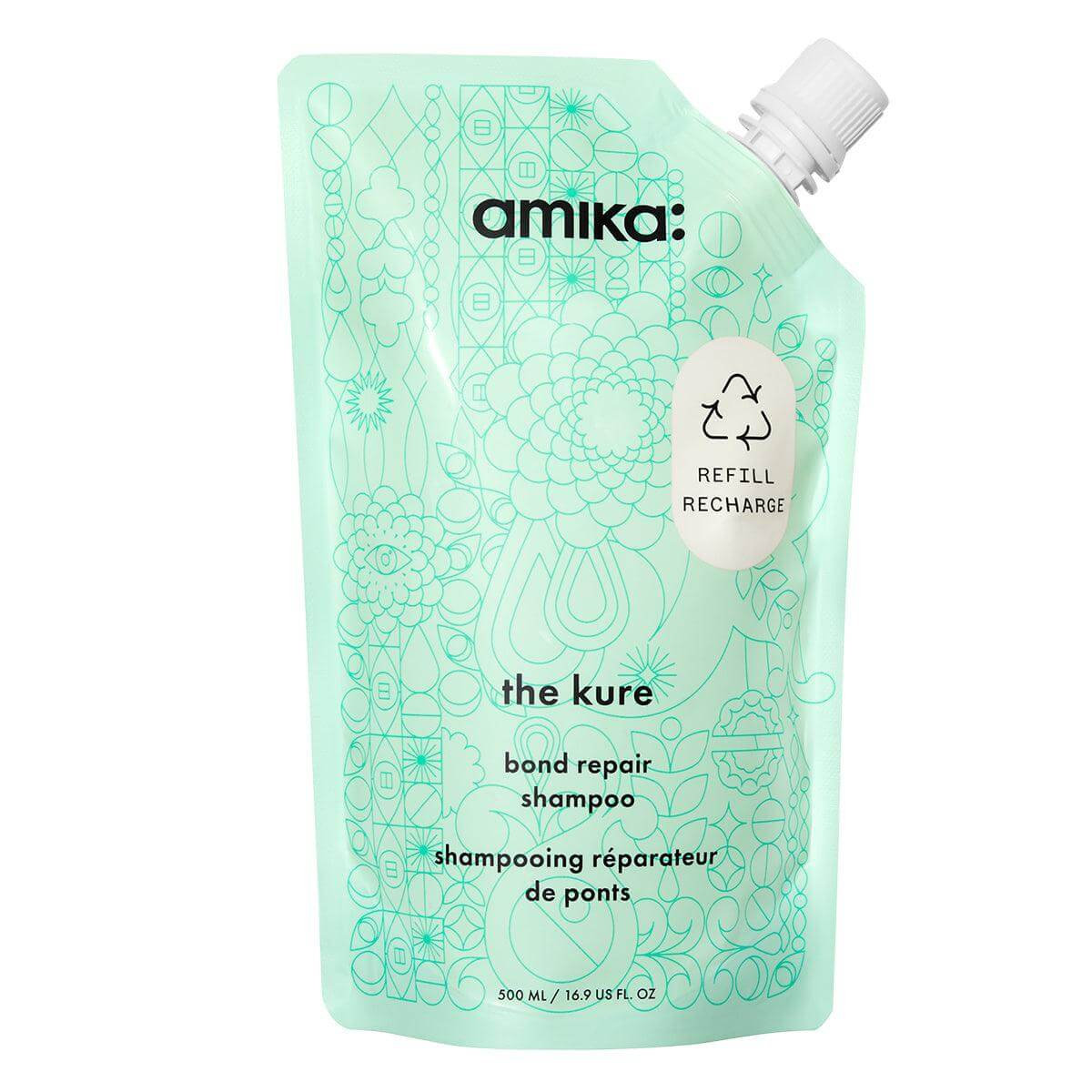 Amika The Kure Bond Repair Shampoo 275ml-Amika-Sjampo-JKSHOP