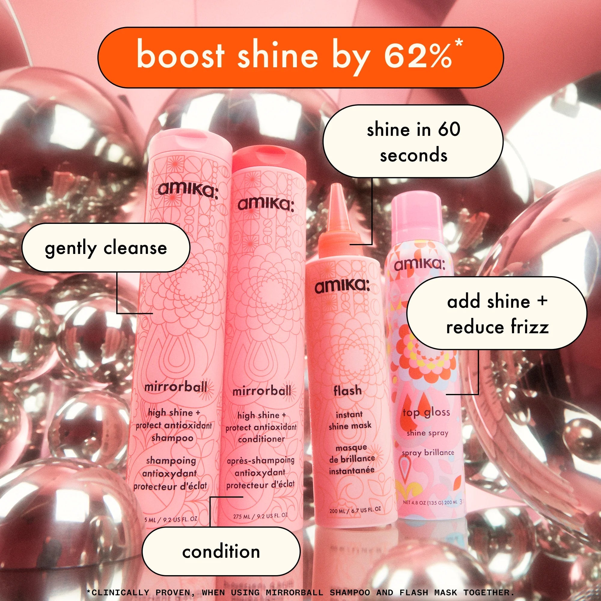 Amika Top Gloss Shine Spray-Leave-in-Amika-JK Shop