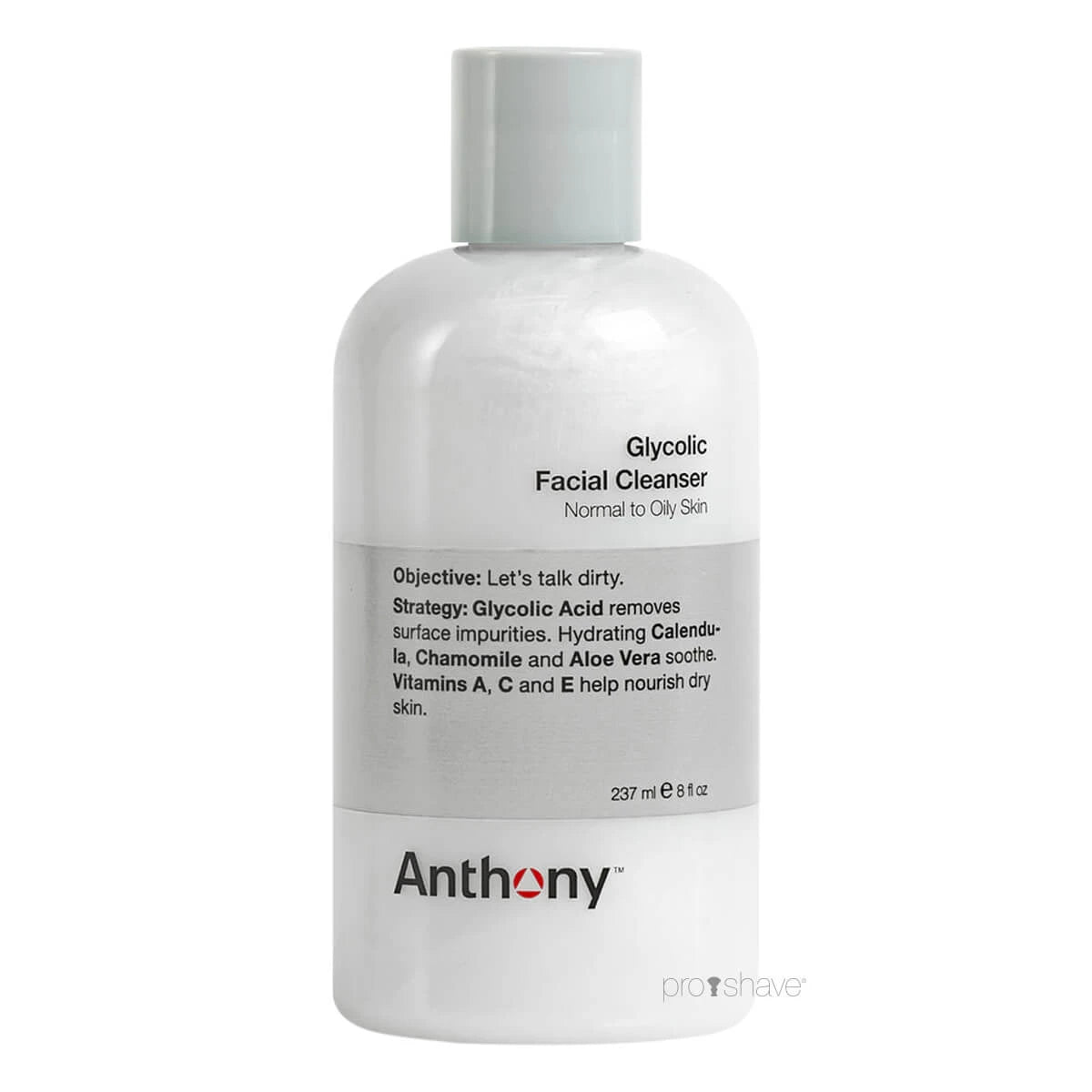 Anthony Glycolic Facial Cleanser, 237 ml.