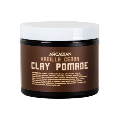 Arcadian Vanilla Cedar Clay Pomade - Pomade - JK-Shop
