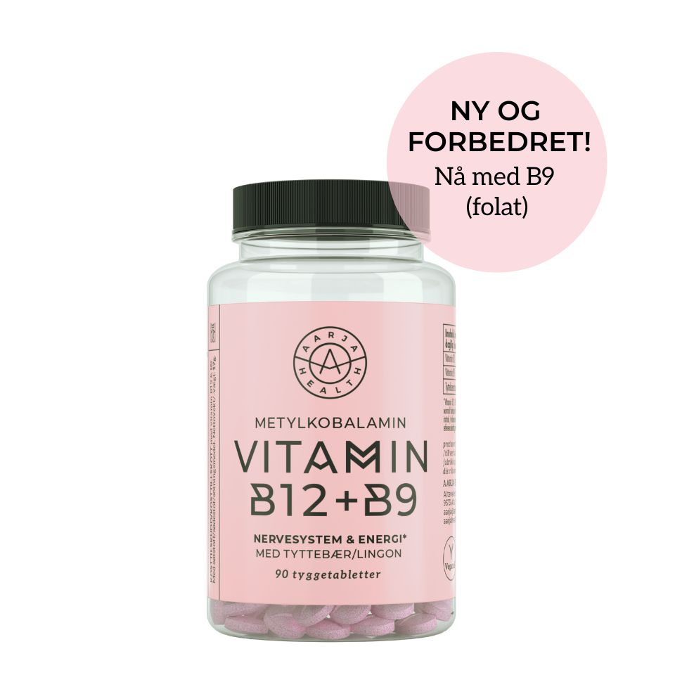 B12, B9 FOLAT & TYTTEBÆR - Food Supplement - JK-Shop