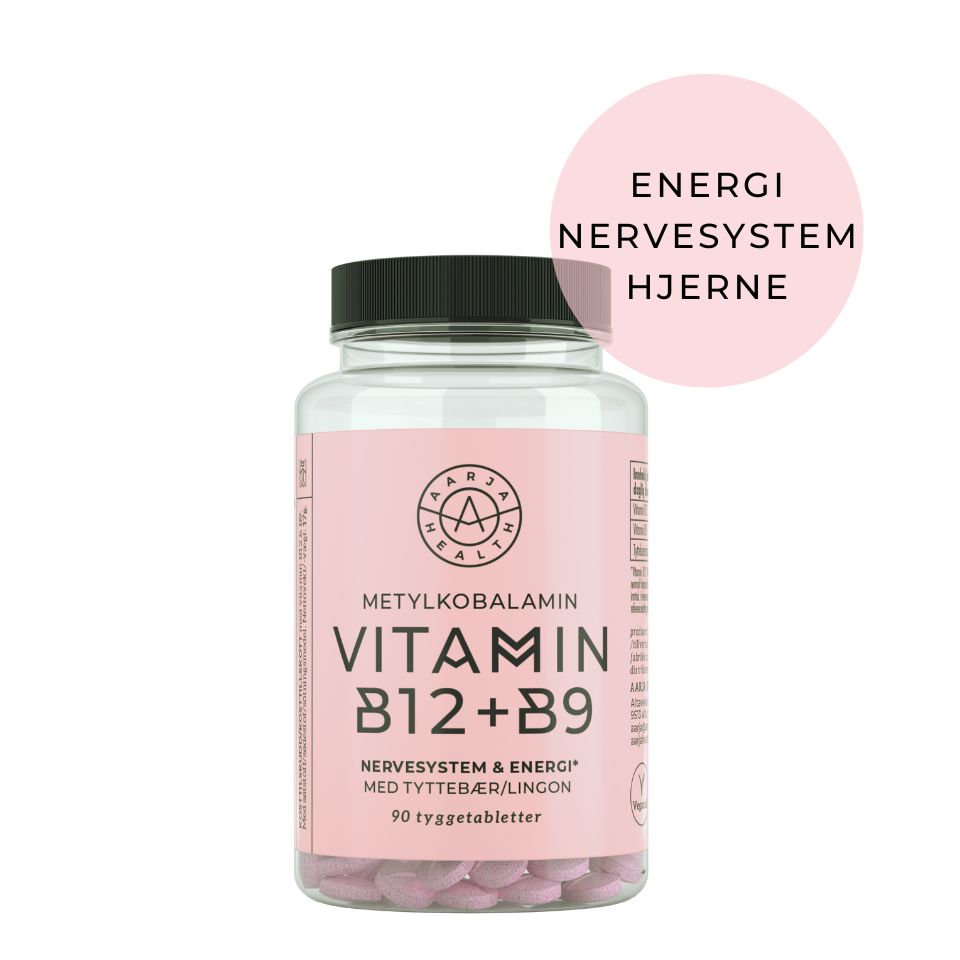 B12, B9 FOLAT & TYTTEBÆR - Food Supplement - JK-Shop