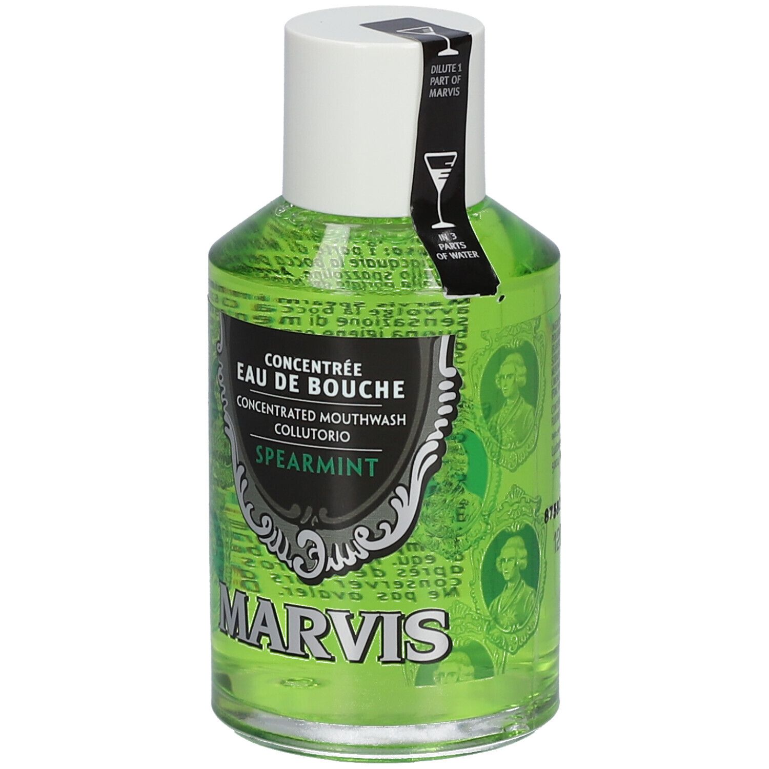 Marvis Munnskyll, Spearmint, 120 ml-Marvis-Tannpleie-JKSHOP