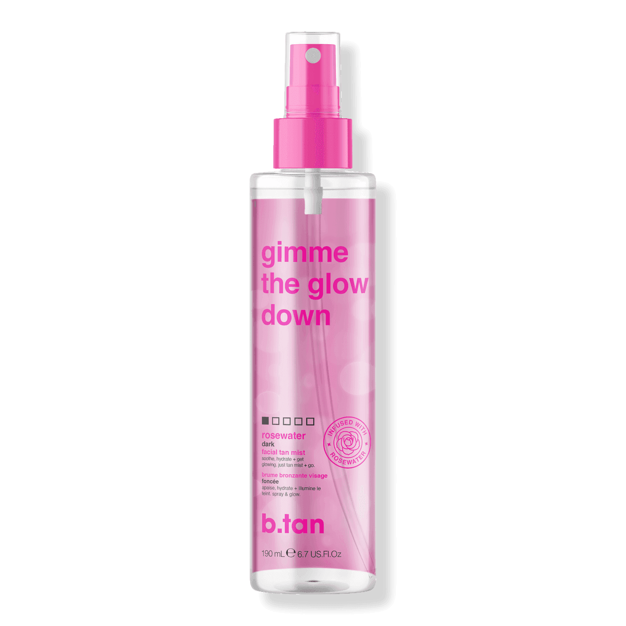 B.tan Gimme The Glow Down Facial Tan Mist-B.tan-Selvbruning-JKSHOP