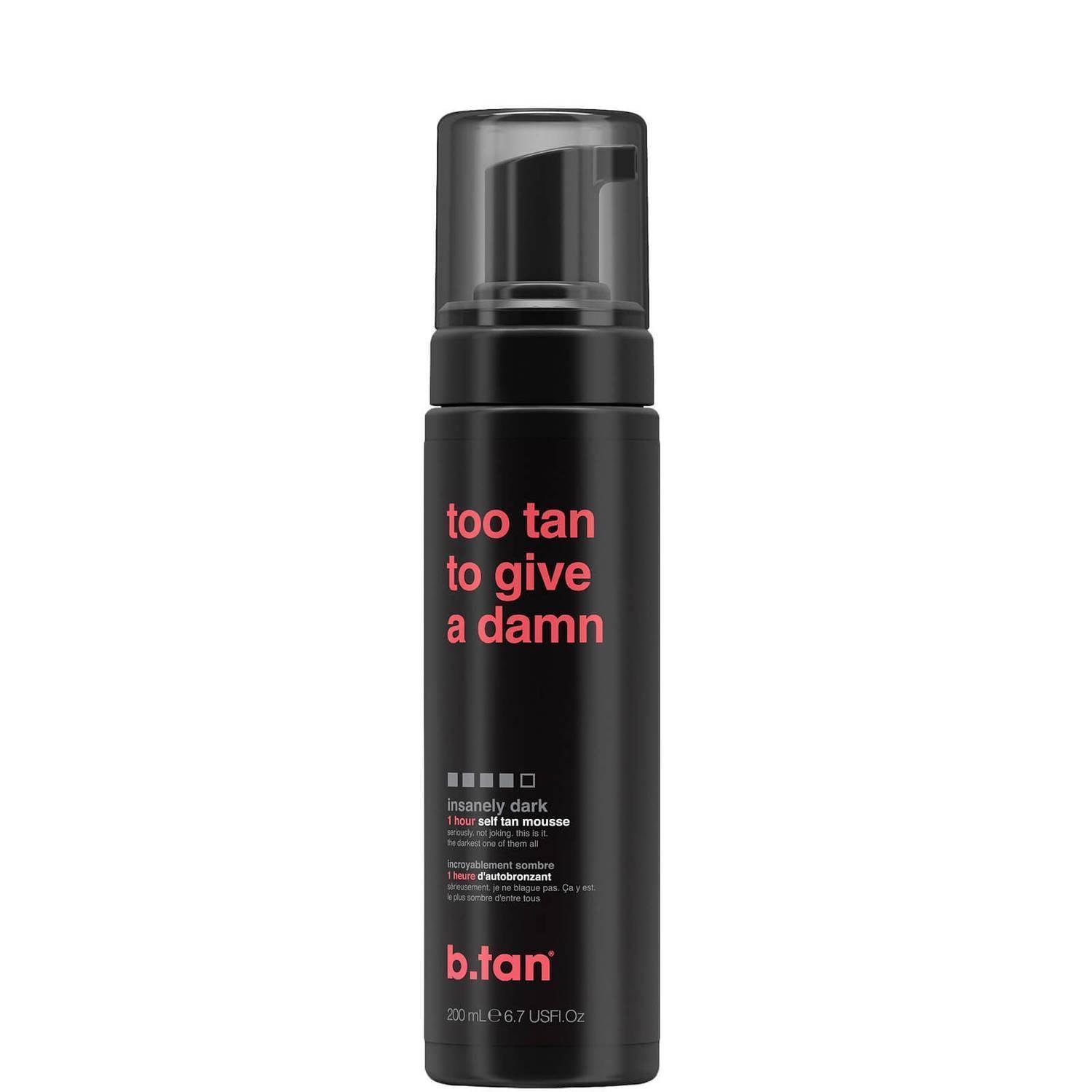 B.tan Too Tan To Give A Damn Self Tan Mousse-B.tan-Selvbruning-JKSHOP