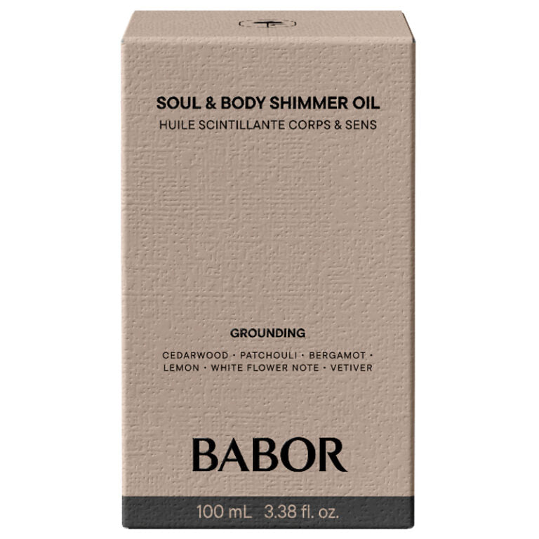 Babor Soul & Body Shimmer Oil Grounding 100 ml - Kroppsolje - JK-Shop