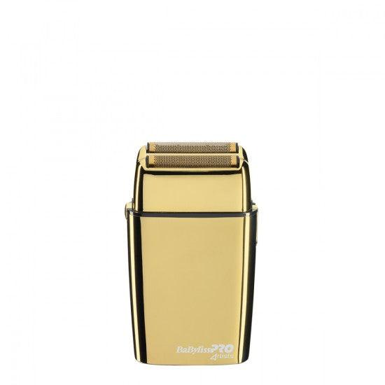 BabylissPro Double Foil Metal Shaver Gold-BabylissPro-J&K Shop