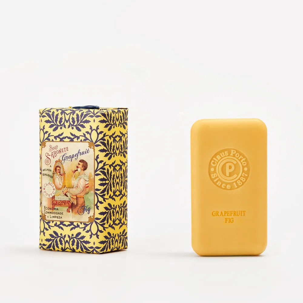 Barbear - Grapefruit Fig Wax Sealed Soap Bar - Kroppssåpe - JK-Shop
