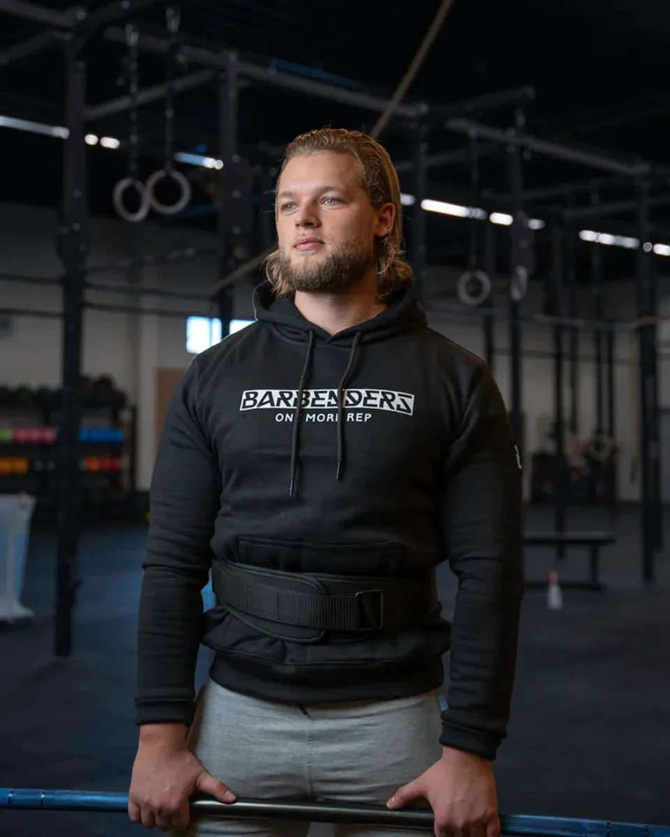 Barbenders Gym Belt, Black - Treningsredskap - JK-Shop