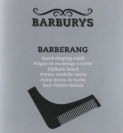 Barburys Barberang - Skjeggkam - JK-Shop