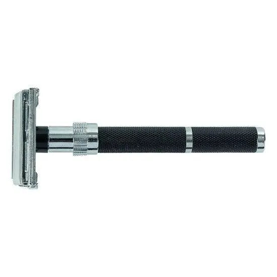 Barburys Butterfly Razor Matt Black-Barberhøvel-JKSHOP