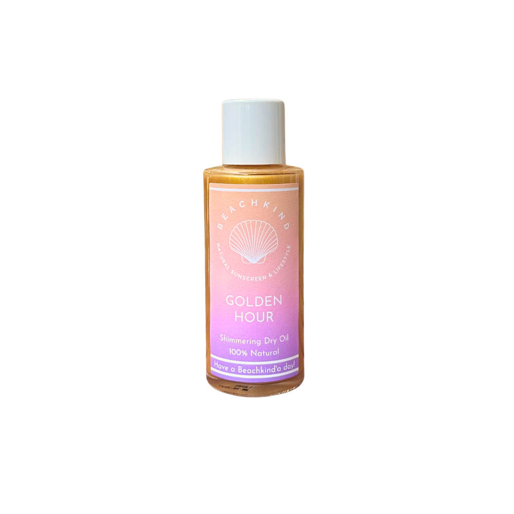 Beachkind Golden Hour Shimmering Oil - 100 ml - Kroppsolje - JK-Shop