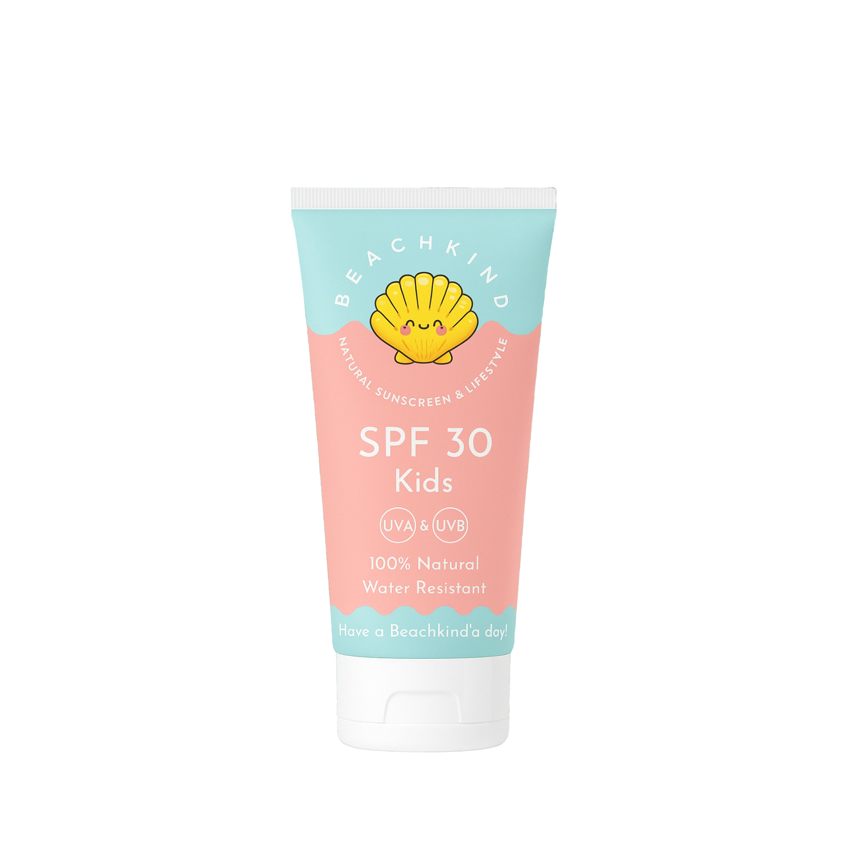 Beachkind Natural Sunscreen Kids SPF 30 - 100ml Doftfri - Solkrem - JK-Shop