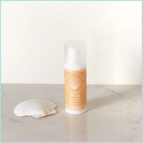 Beachkind Natural Sunscreen SPF 30 - 50 ml - Solkrem - JK-Shop