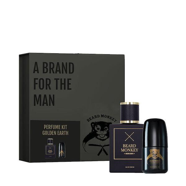 Beard Monkey Gift Set Golden Earth-Beard Monkey-J&K Shop