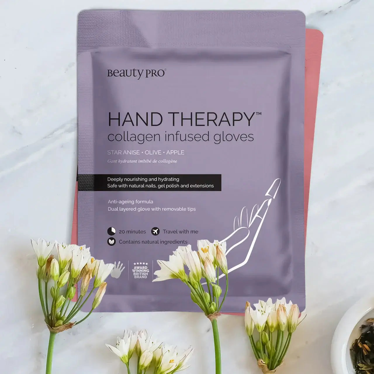 Beauty Pro, Collagen Infused- Håndmaske-Håndmaske-JKSHOP