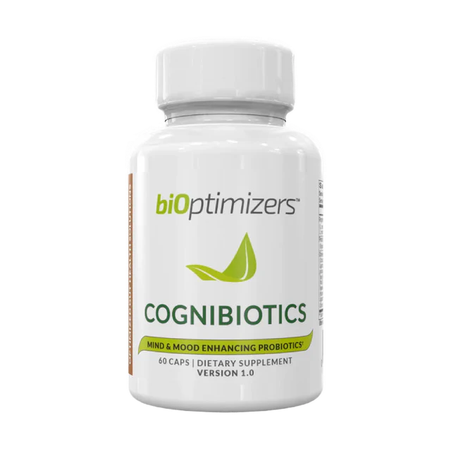 BiOptimizers CogniBiotics 60 Kapsler - Prebiotika & probiotika - JK-Shop