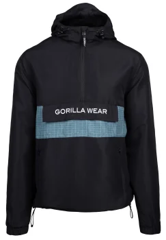 Gorilla Wear Bolton Windbreaker, Black