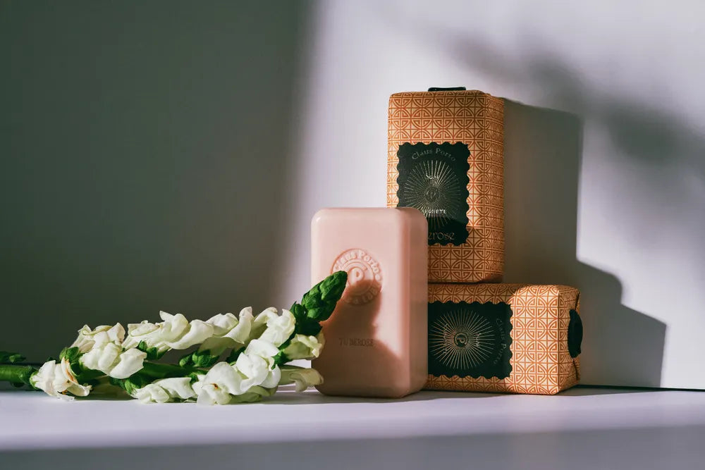 Black Sunburst - Tuberose Wax Sealed Soap Bar - Kroppssåpe - JK-Shop