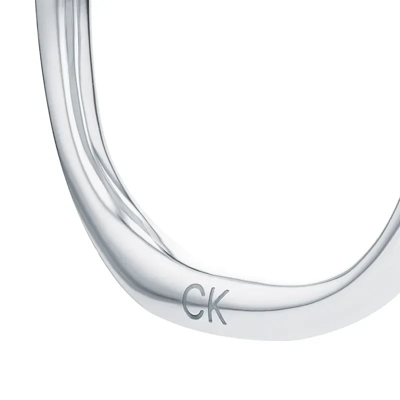 CALVIN KLEIN EARRINGS SCULPTURAL -  - JK-Shop