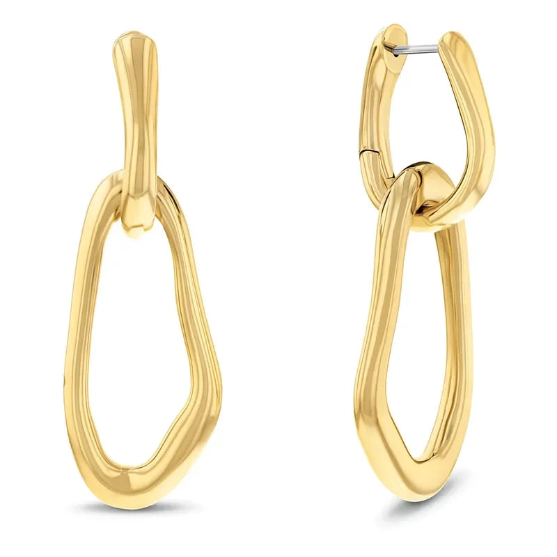 CALVIN KLEIN GP EARRINGS - Gull - Øredobber - JK-Shop
