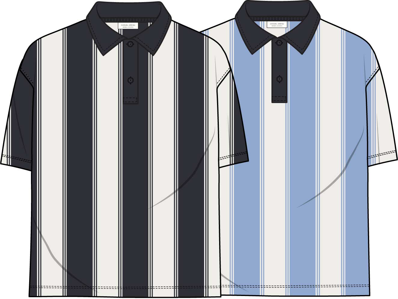 CASUAL FRIDAY, ANDERS POLO - T-skjorter & polo - JK-Shop