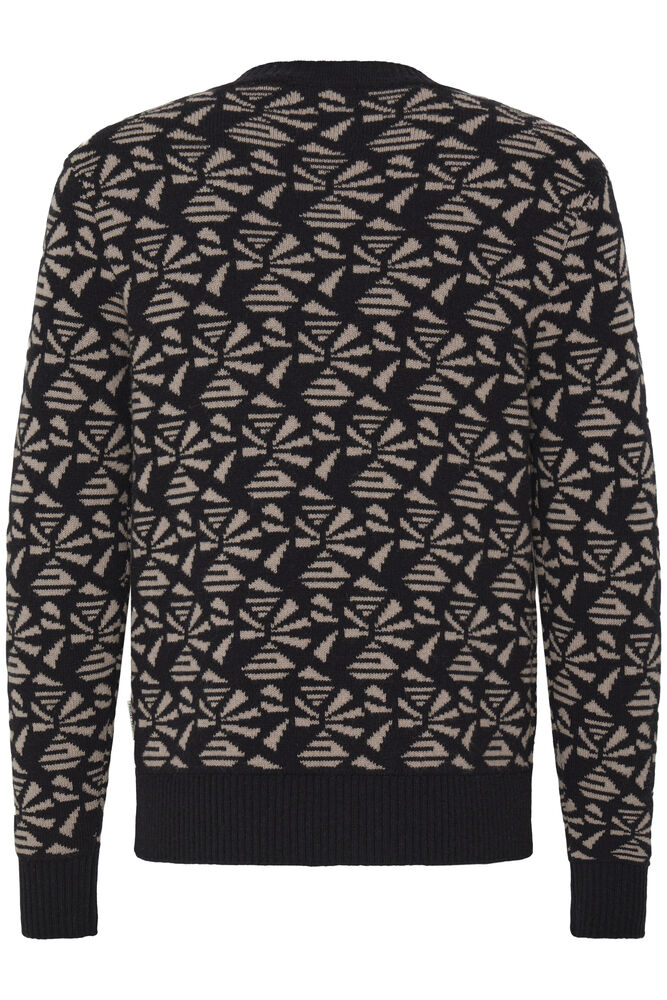 CASUAL FRIDAY, DEMIAN GEOMETRIC KNIT - Strikk - JK-Shop