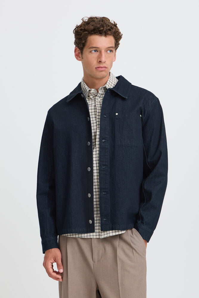 CASUAL FRIDAY, GASPAR DENIM OVERSHIRT - Skjorter Herre - JK-Shop