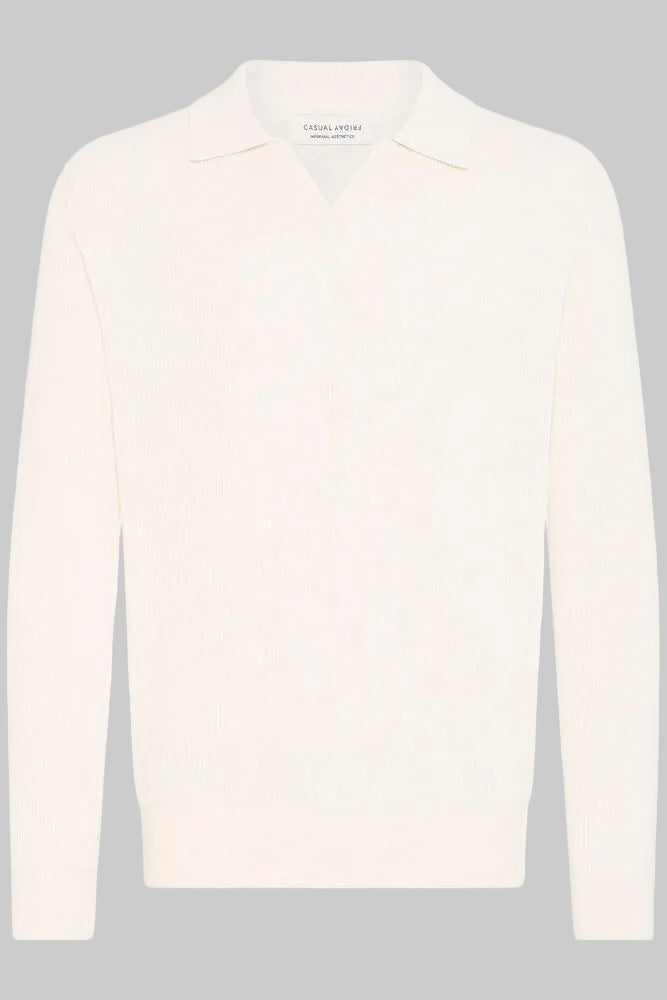 CFNORDIN RIBBED POLO KNIT -  - JK-Shop