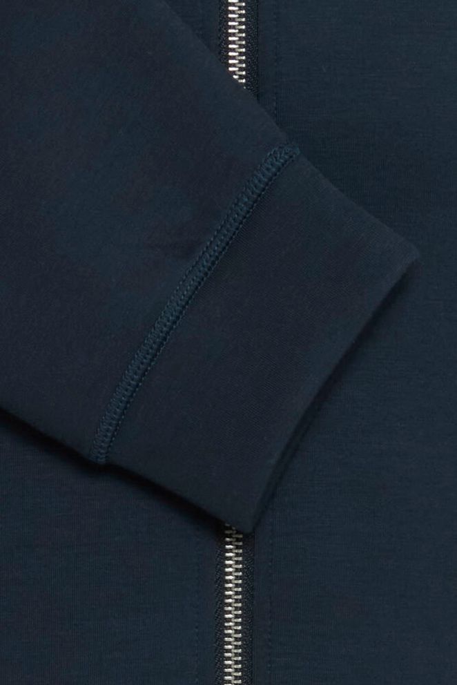 CFSIGURD ZIPTHROUGH SWEA, Dark Navy - Jakker - JK-Shop
