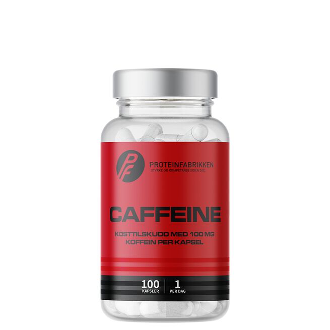 Caffeine, 100 kapsel - Singel Ingrediens - JK-Shop