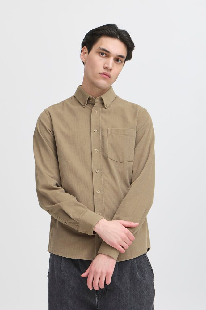 Casual Friday ANTON LS BD baby cord shirt - Skjorter - JK-Shop