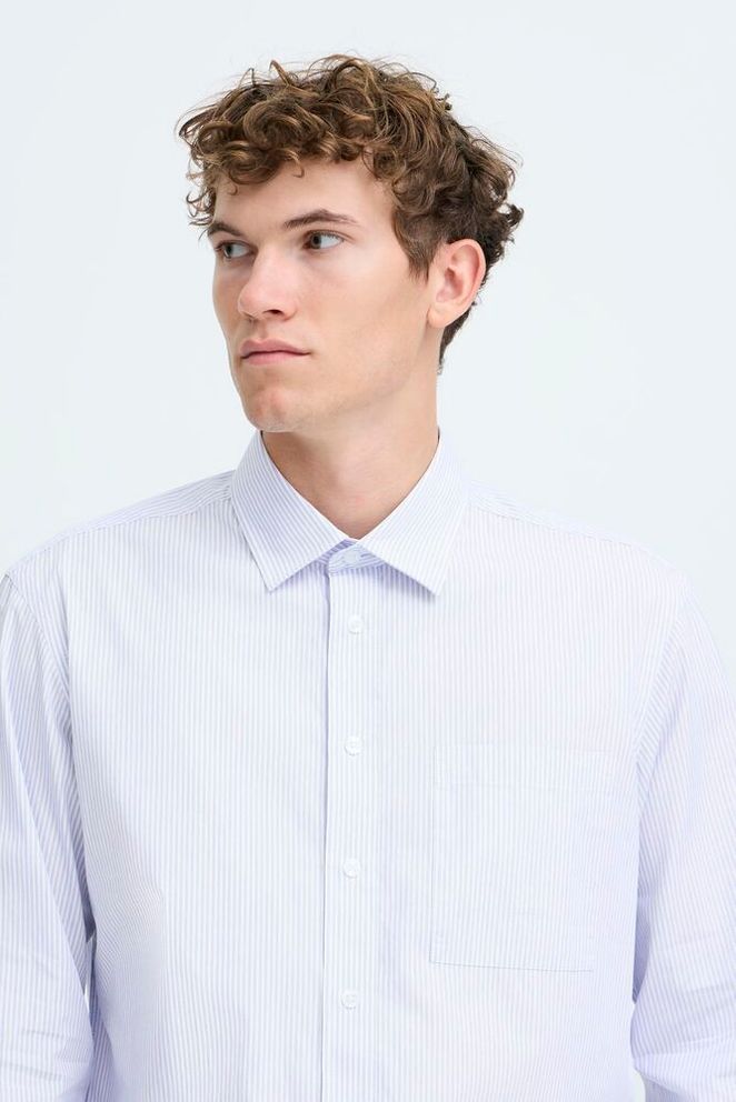 Casual Friday BJØRN STRIPED SHIRT - Skjorter - JK-Shop