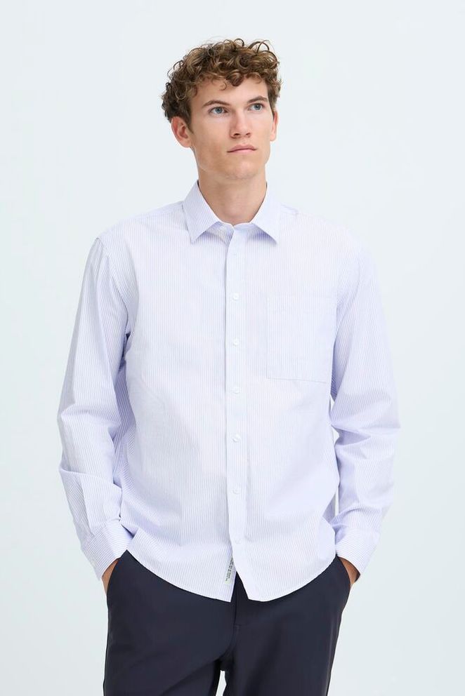 Casual Friday BJØRN STRIPED SHIRT - Skjorter - JK-Shop