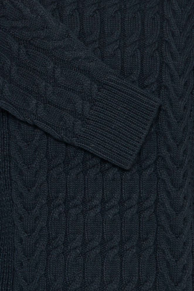 Casual Friday MILLOW cable crew neck knit - Genser - JK-Shop