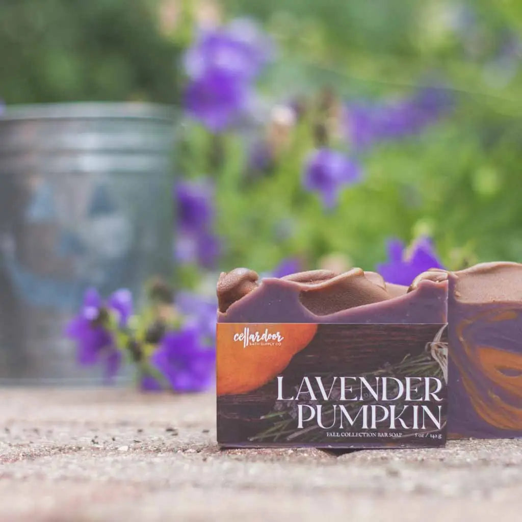 Cellardoor Lavender Pumpkin Bar Soap - Dusjsåpe - JK-Shop