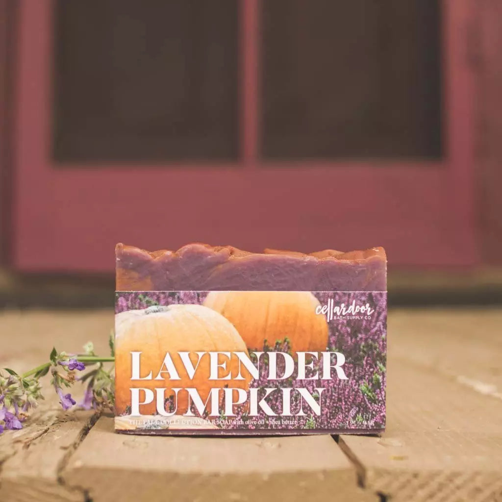 Cellardoor Lavender Pumpkin Bar Soap - Dusjsåpe - JK-Shop