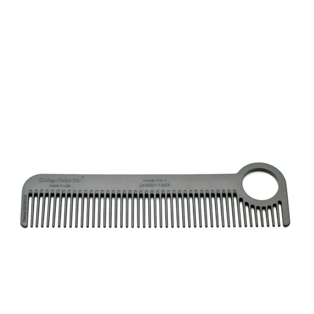 Chicago Comb, Model No. 1- Carbon Fiber-Hårkam-Chicago Comb-JKSHOP