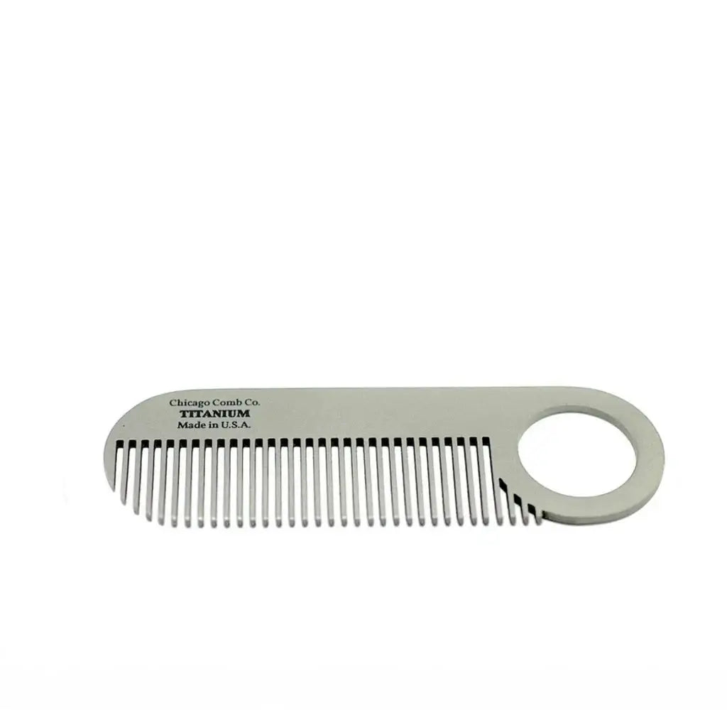 Chicago Comb, Model No.2- Titanium-Hårkam-Chicago Comb-JKSHOP