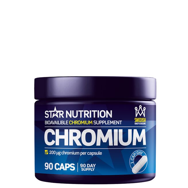 Chromium Krom 90 kapsler - Vitaminer og kosttilskudd - JK-Shop